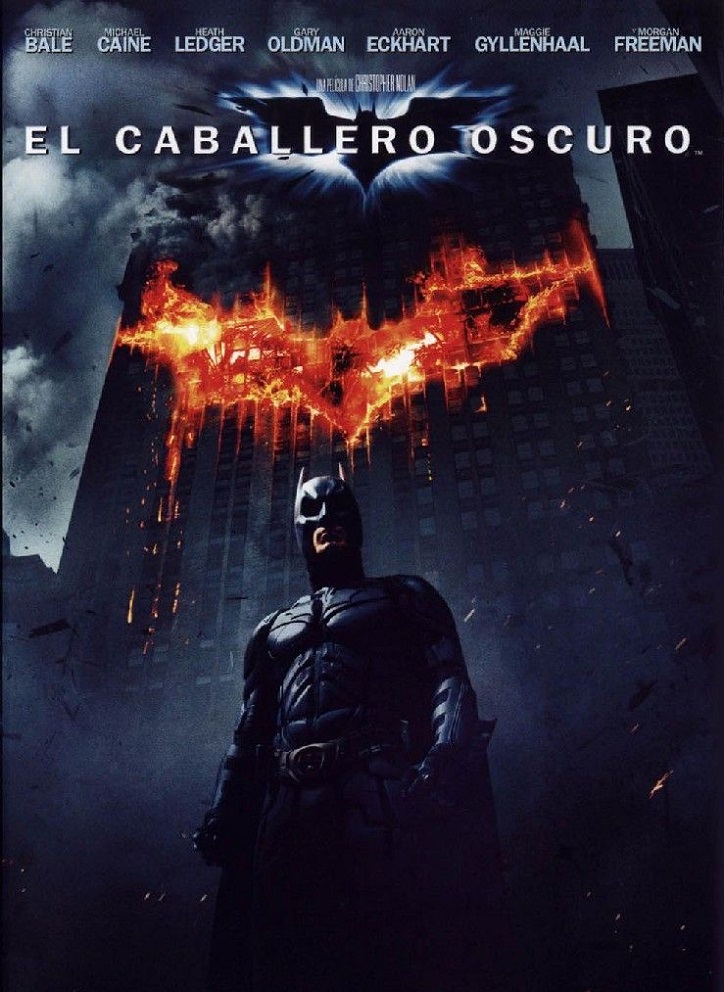 Cartel promocional del filme | ‘El caballero oscuro’: La leyenda renace’: Gotham contra Heath Ledger