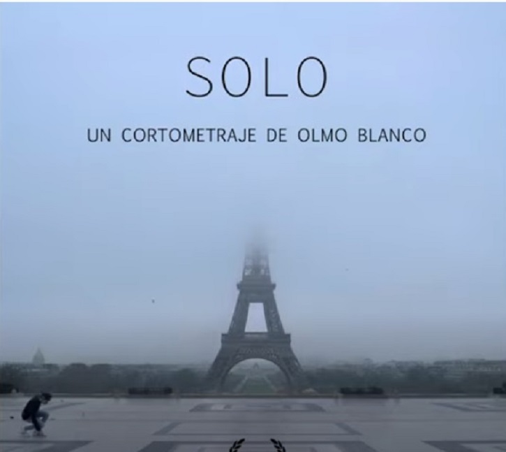 Cartel de Solo, el corto de Olmo Blanco | Olmo Blanco estrena ‘Solo’, el cortometraje que se adelantó al coronavirus