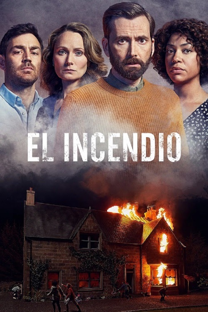 Cartel promocional de la serie El incendio (Deadwater Fell) | ‘El incendio’: Atractiva miniserie