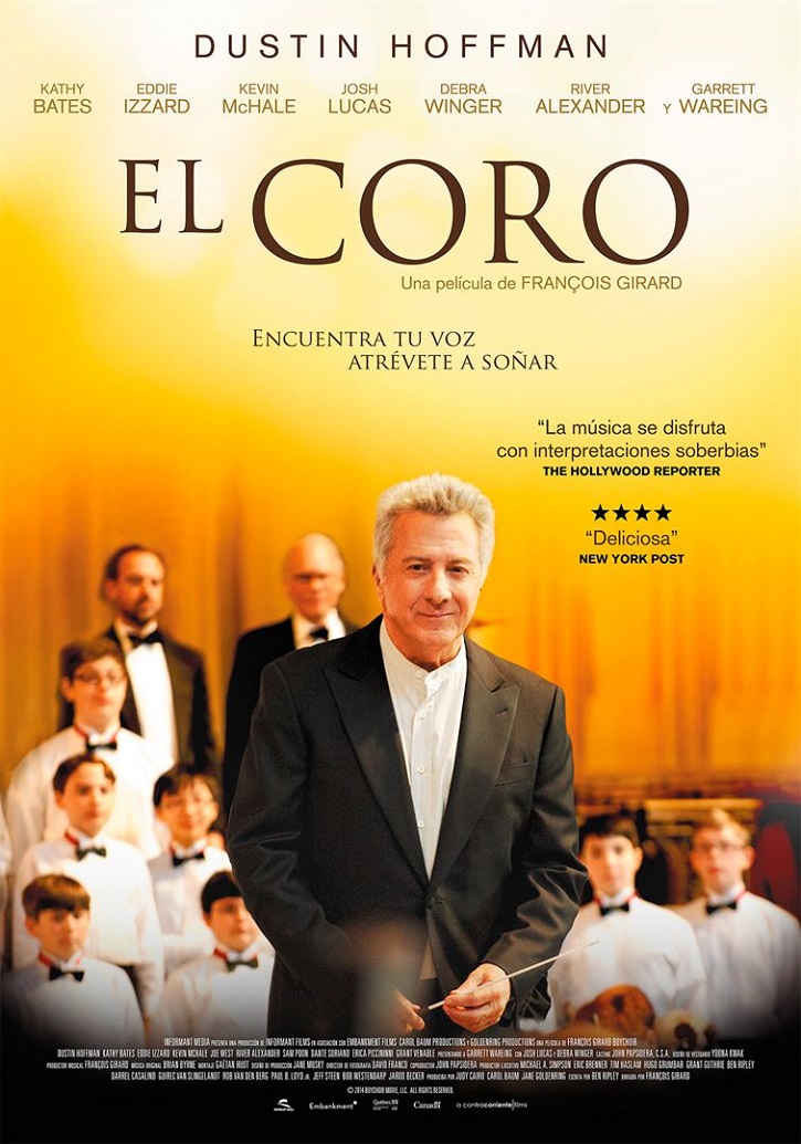 Cartel promocional del filme | ‘El coro’: Drama eficaz contra el ‘bullying’, dirigido por François Girard