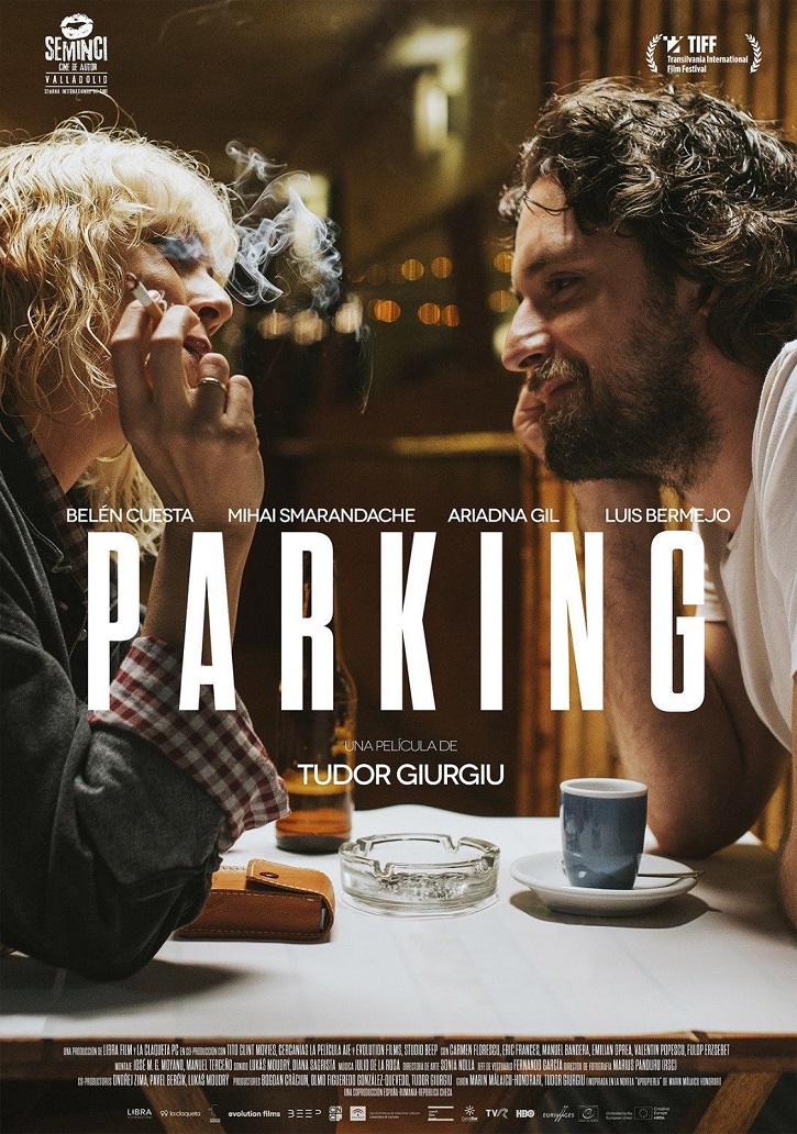 Cartel promocional del filme | ‘Parking’: Un reparto solvente aúpa las deficiencias de un guion inverosímil 