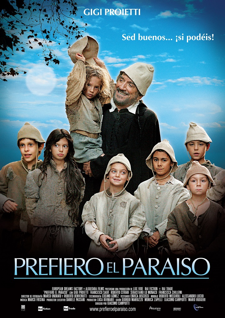 Cartel promocional del filme | ‘Prefiero el Paraíso’: Simpática hagiografía fílmica de San Felipe Neri