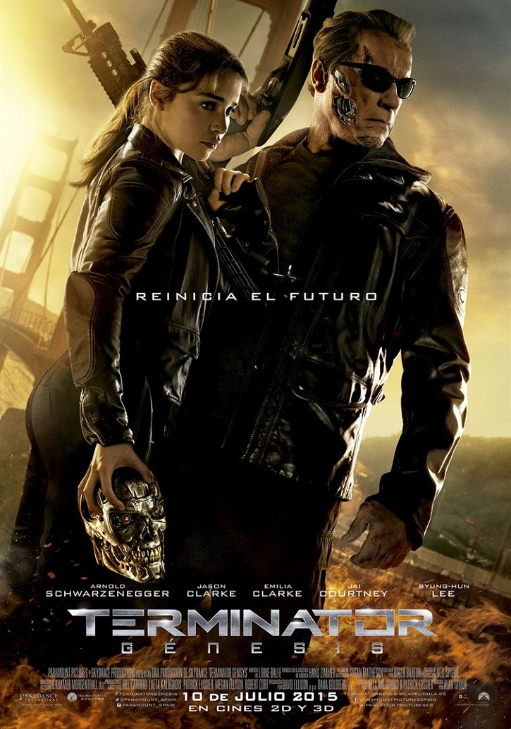 Cartel promocional del filme | ¿‘Terminator: Génesis’ es inferior a ‘Terminator: Destino oscuro’?