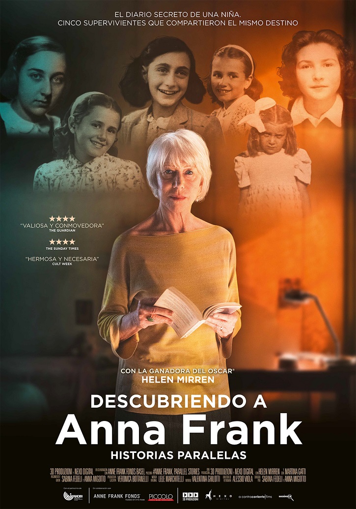 Cartel promocional del filme | ‘Descubriendo a Anna Frank’: Impecable documental sobre el Holocausto 