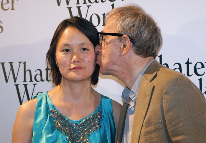 Woody Allen y Soon-yi Previn 