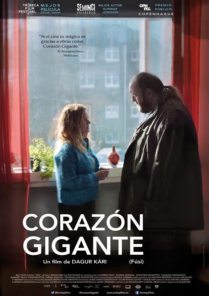 Cartel promocional del filme | ‘Corazón gigante’: Dagur Kári dice no a ponerle puertas al amor