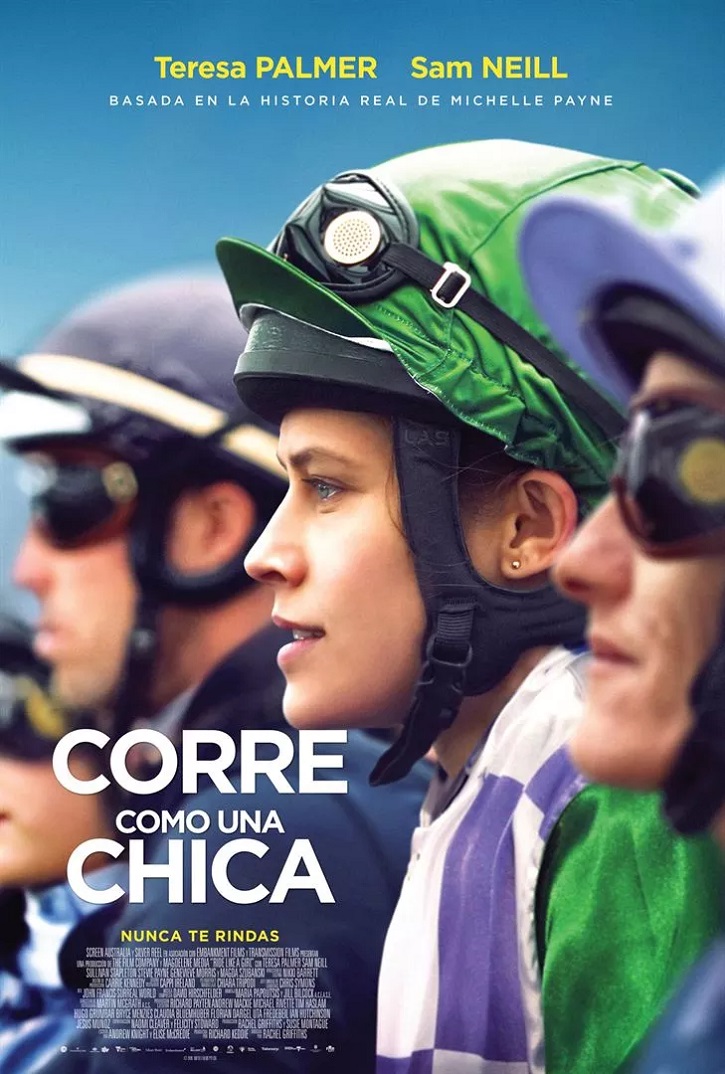 Cartel promocional del filme | ‘Corre como una chica’: Acertado biopic sobre la amazona Michelle Payne 