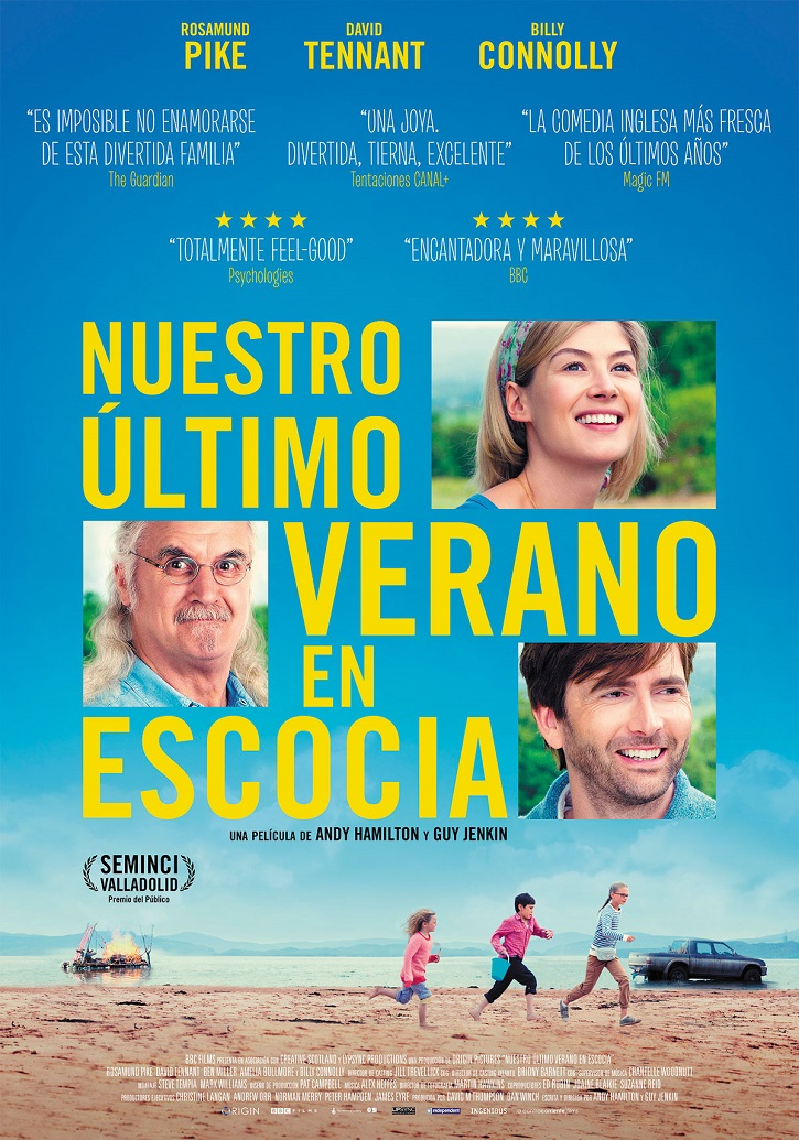 Cartel promocional del filme | ‘Nuestro último verano en Escocia’: Chispeante comedia familiar inglesa