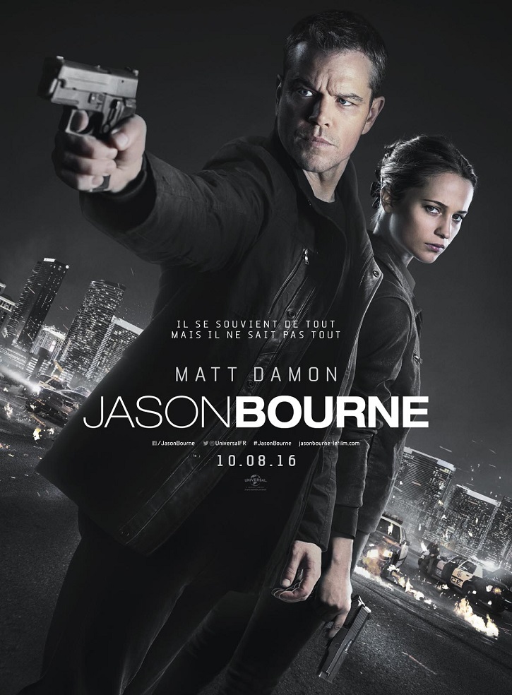 Cartel promocional del filme | ‘Jason Bourne’: ¿Soportaría el cine otra historia sobre el espía?