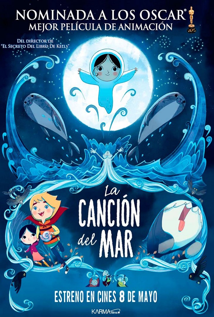 Cartel promocional del filme | ‘La canción del mar’: Premiada fantasía animada para toda la familia