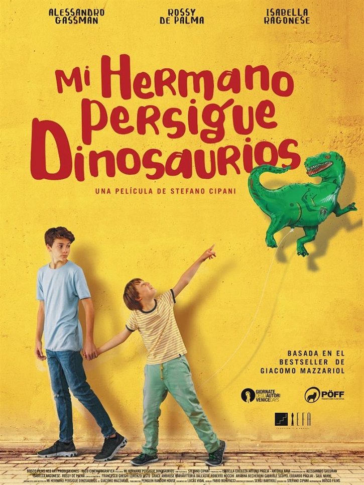 Cartel promocional del filme | ‘Mi hermano persigue dinosaurios’ conquista la taquilla española