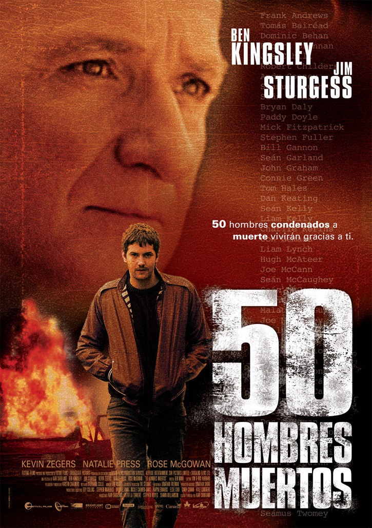 Cartel promocional del filme | ‘50 hombres muertos’: Atractivo thriller crepuscular con gran reparto actoral