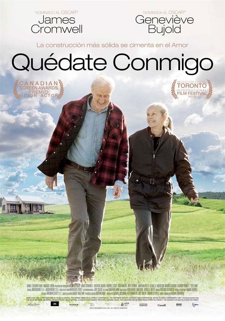 Cartel promocional del filme | ‘Quédate conmigo’ muy cerca y lo más lejos de este perverso alzheimer