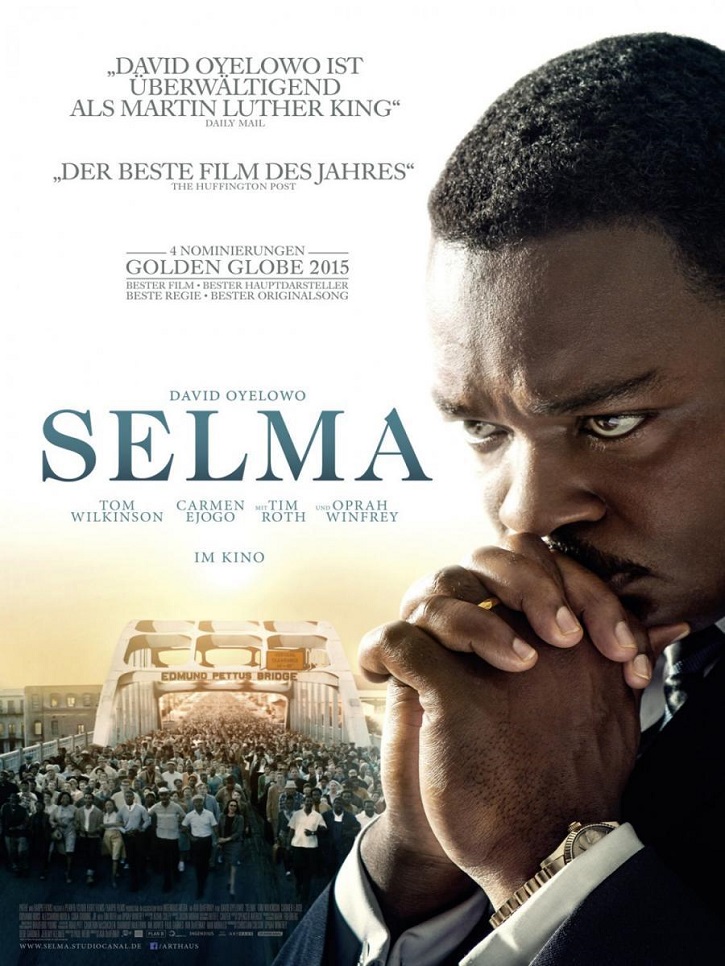 Uno de los carteles promocionales del filme | ‘Selma’: El primer biopic de Martin Luther King recibe un merecido Oscar