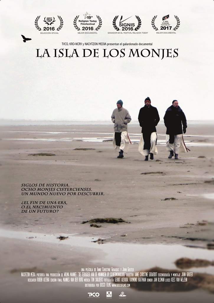 Cartel promocional del filme | ‘La isla de los monjes’: Razones para entender la vocación cristiana