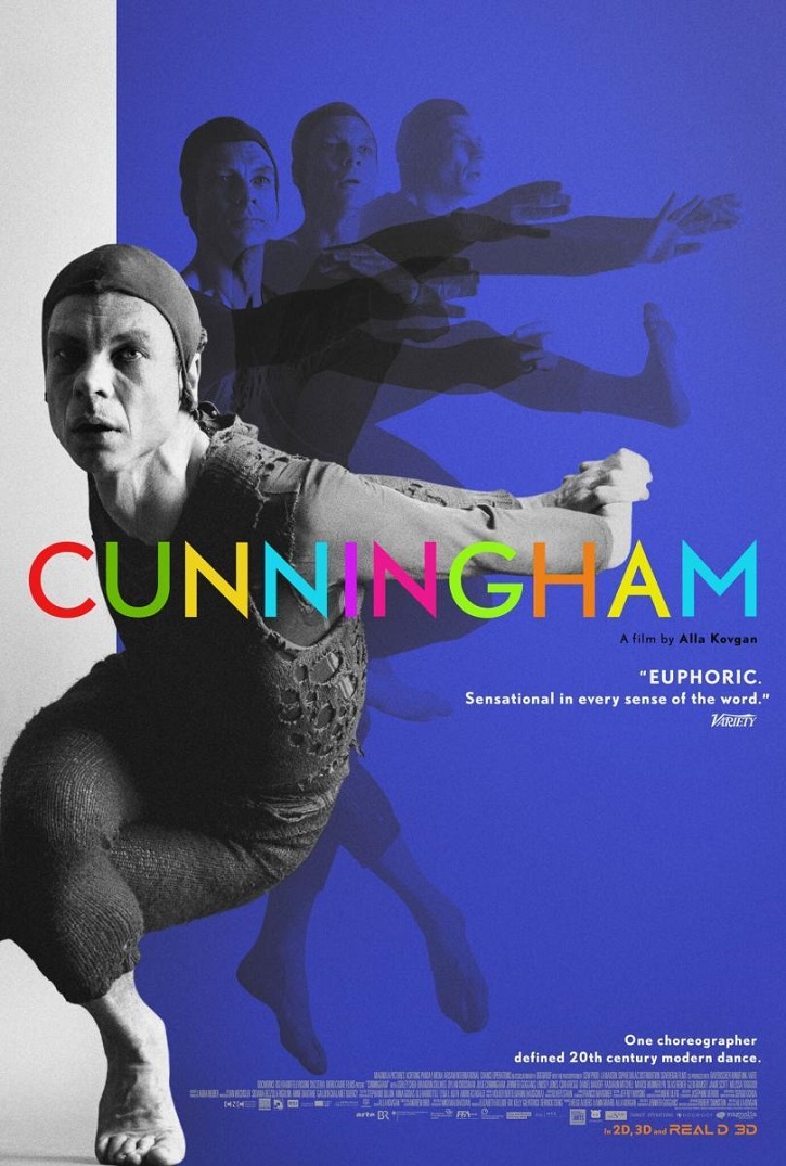 Uno de los carteles promocionales | ‘Cunningham’: Alla Kovgan homenajea al coreógrafo en gran documental