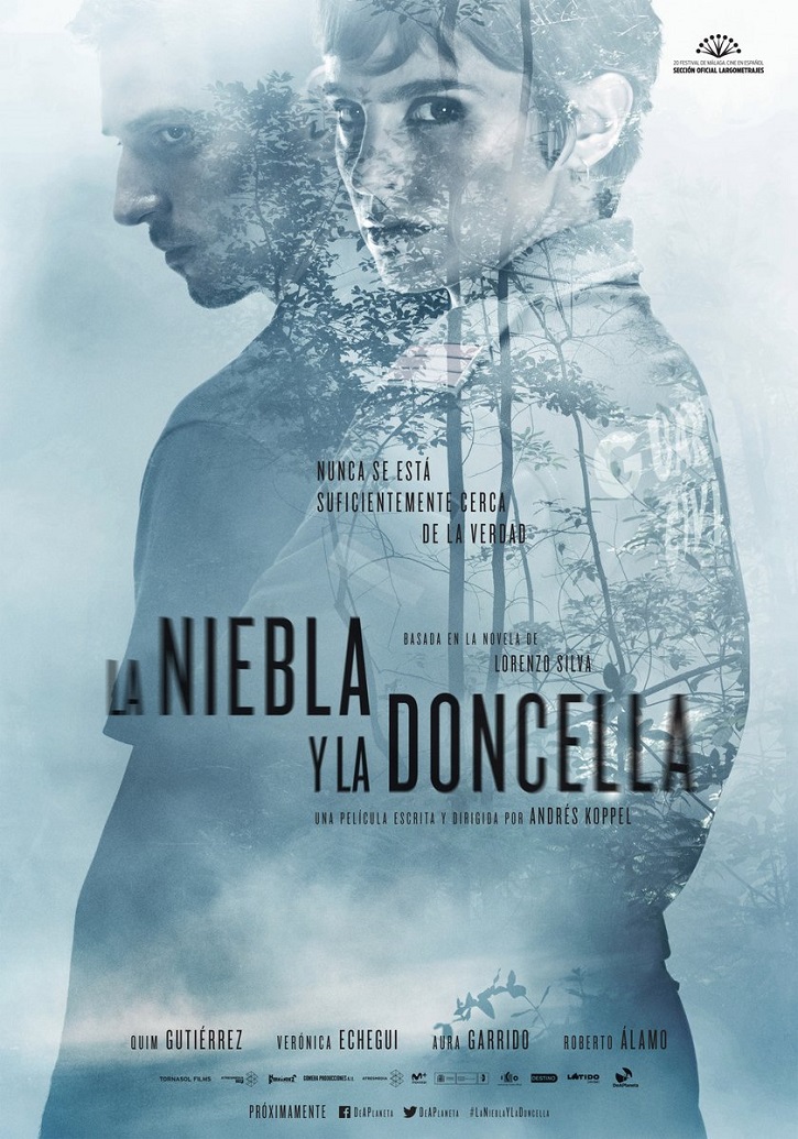 Uno de los carteles promocionales de La niebla y la doncella | ‘La niebla y la doncella’: La novela muy por encima del drama policiaco