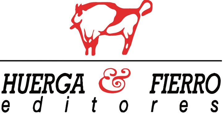 Logotipo de la editorial Huerga y Fierro | Leopoldo María Panero publica ‘La mentira es una flor’ en ‘Huerga y Fierro’