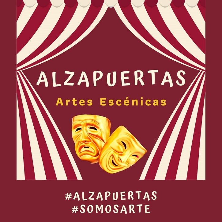 Logo de la Asociación Cultural Alzapuertas, generado por Vive Online 