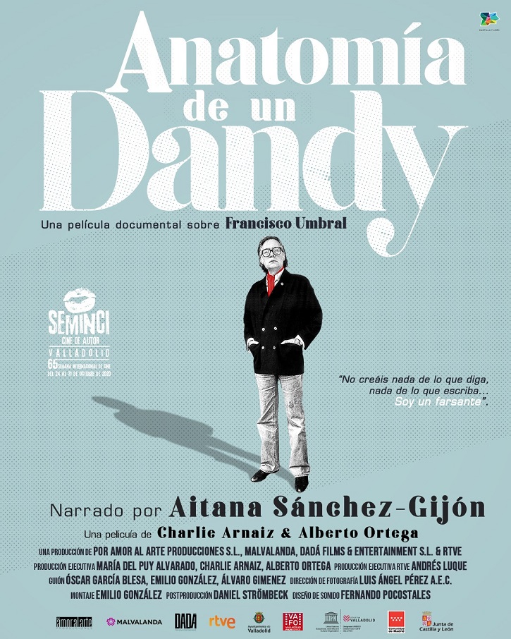 Cartel del documental | ‘Anatomía de un Dandy’: Umbral, el escritor que reinó