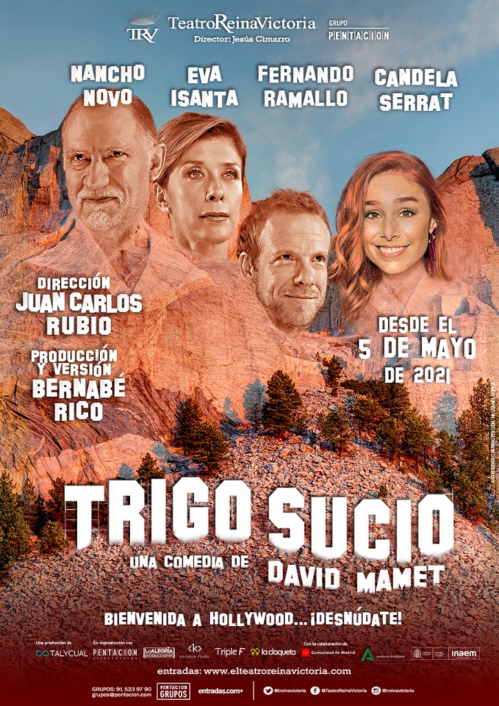 Cartel promocional de Trigo Sucio | 'Trigo Sucio': Elegante propuesta teatral que dio paso al #MeToo