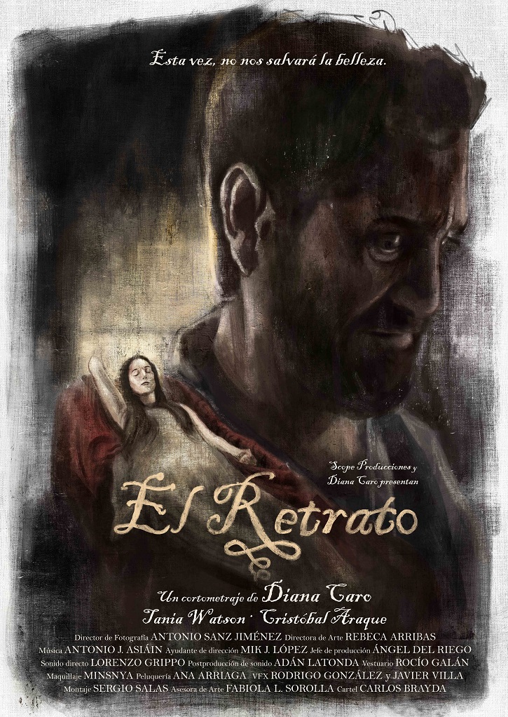 Cartel de El Retrato | Diana Caro estrena hoy en Sitges el corto ‘El Retrato’, su último trabajo