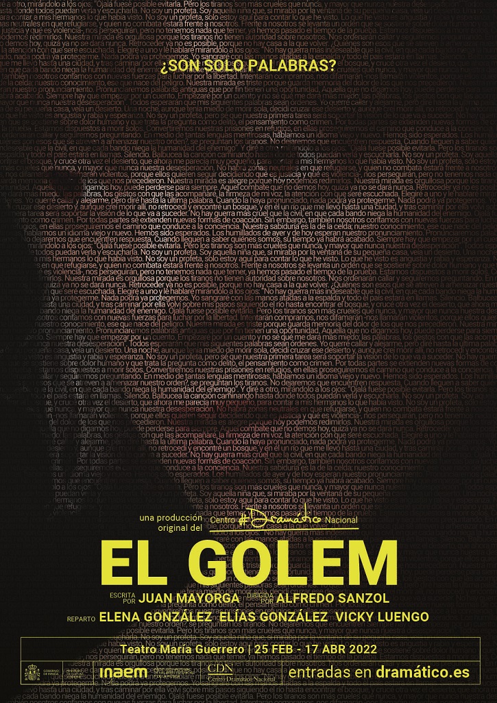Cartel promocional de El Golem