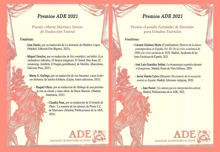 Finalistas premios ADE | Laila Ripoll y Emilio del Valle conquistan el premio ADE de dirección (Alonso Serrano)