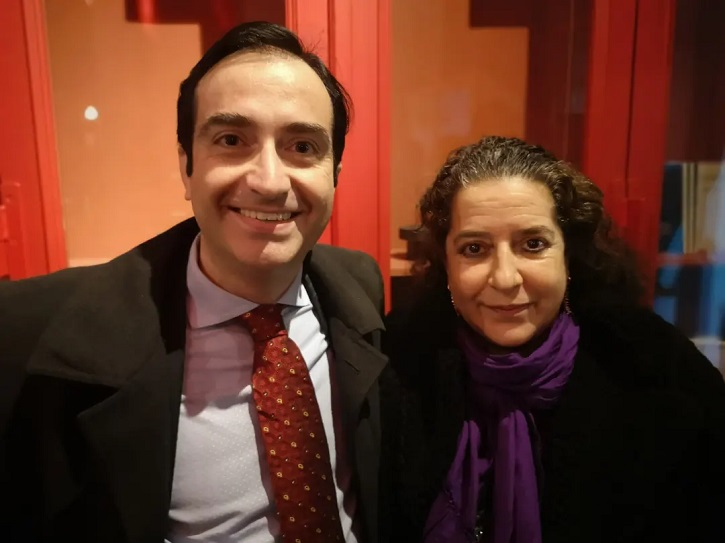 Helena Pimenta y José Luis Panero 