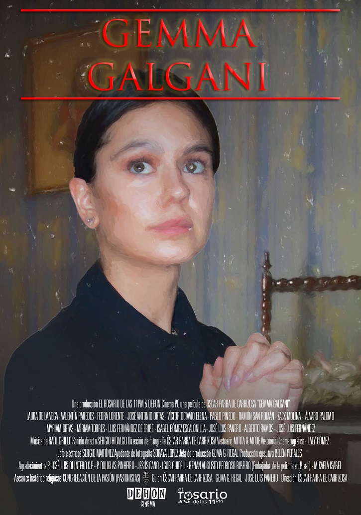 Cartel del filme | Llega a los cines 'Gemma Galgani', primer largo sobre la santa italiana