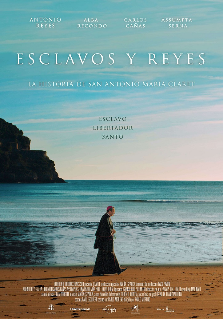 Portada del filme Esclavos y Reyes