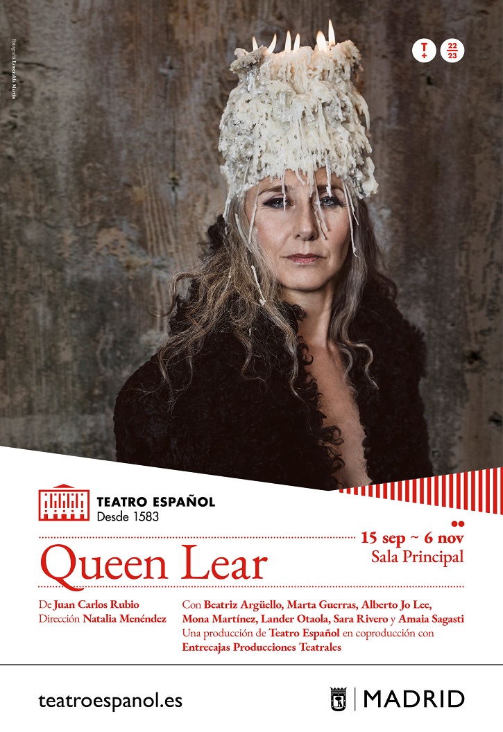Cartel promocional del montaje | ‘Queen Lear’: Lúcida y fresca actualización del drama de Shakespeare