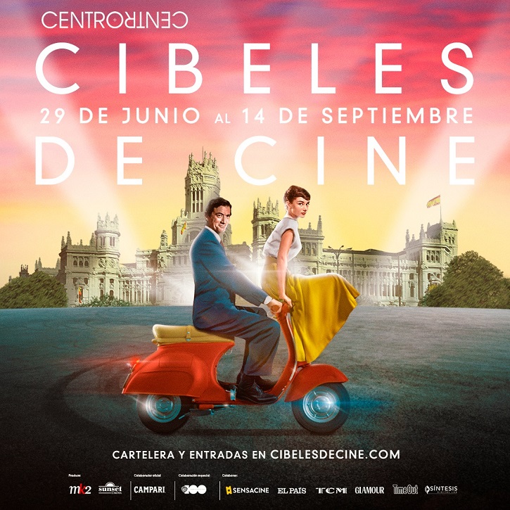 Cartel promocional de Cibeles de Cine 