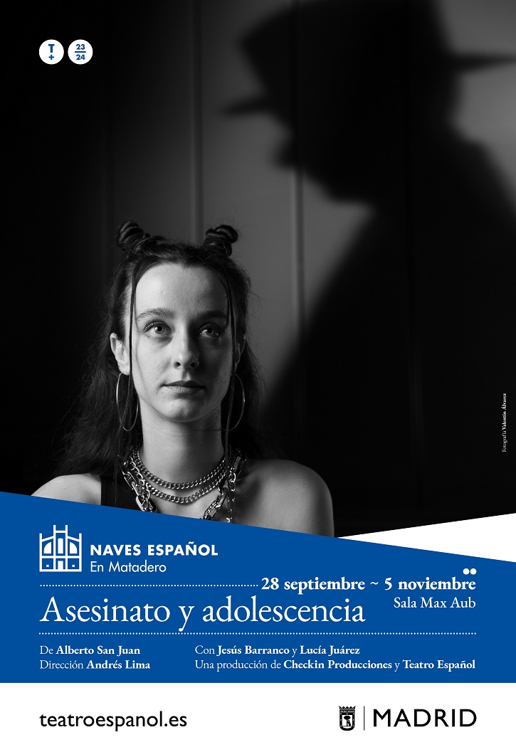 Cartel promocional de Asesinato y adolescencia