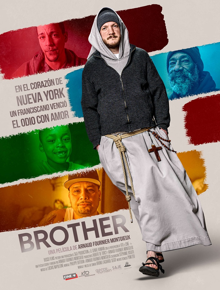 Uno de los carteles promocionales del documental francés Brother