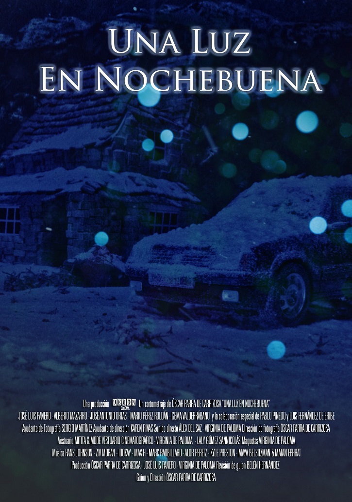 Cartel promocional de Una luz en Nochebuena | ‘Nostalgia en 8 mm’: Mucho más que volver a los años 80