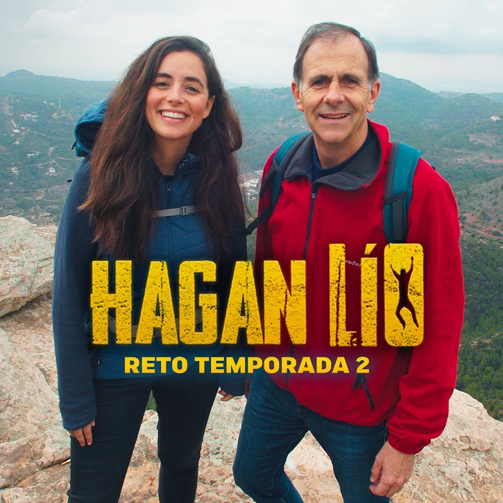 Cartel promocional de la segunda temporada de Hagan Lío