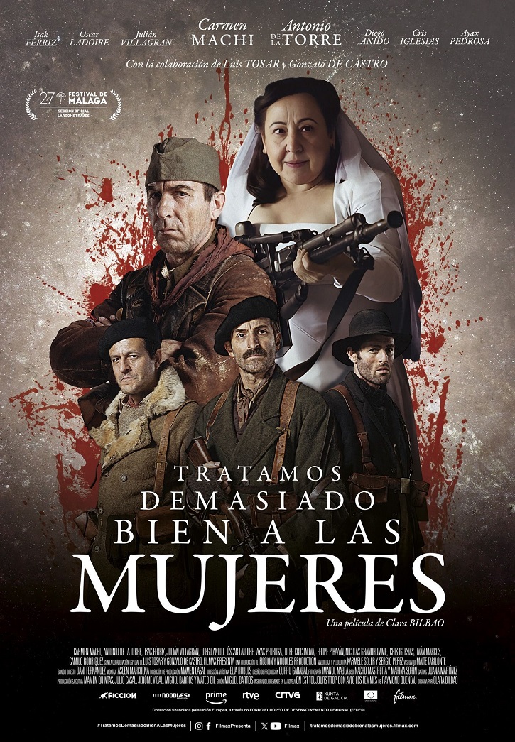 Cartel promocional del filme Tratamos demasiado bien a las mujeres 