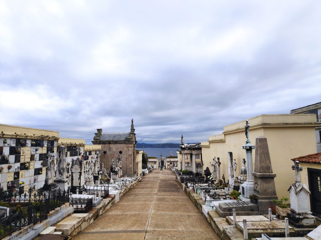 Calle Principal del Cementerio de San Amaro