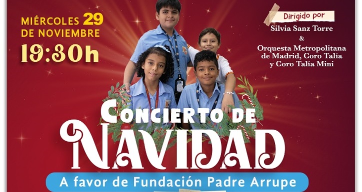 La Fundación Padre Arrupe programa un concierto benéfico de Navidad de cine el próximo 29 de noviembre en el Auditorio Nacional