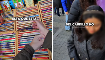 Compra una pulsera con la bandera de España en una calle de Madrid y la pregunta que hace deja totalmente descolocado al vendedor: "¿Puedo...?"