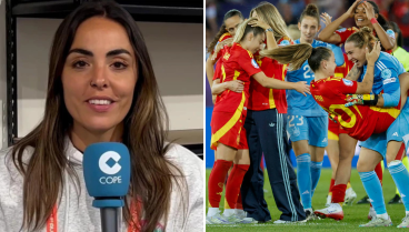 La emoción de Andrea Peláez con el pase de España a la final de la Eurocopa femenina: «Cambiamos la historia»