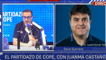 Óscar Guerrero, en El Partidazo de COPE: «Les puedo entender, pero no es agredir al corredor »