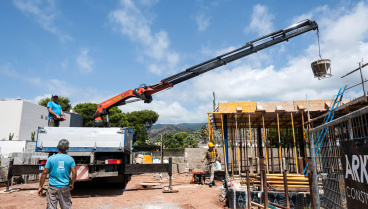 Antonio, dueño de una constructora: «Falta mano de obra profesional, necesitamos jóvenes dispuestos a hacer este sacrificio físico como en los horarios»