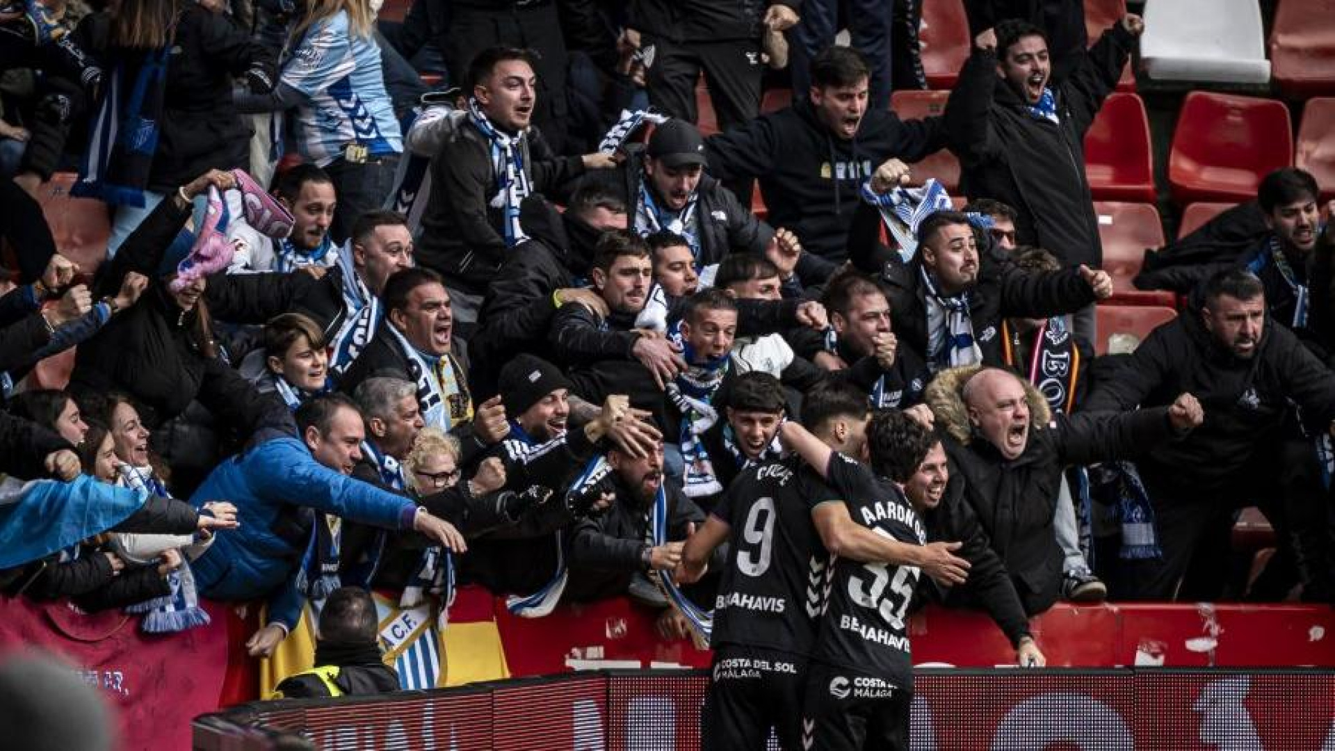 El Málaga saca tajada de su pegada para iniciar el año con victoria