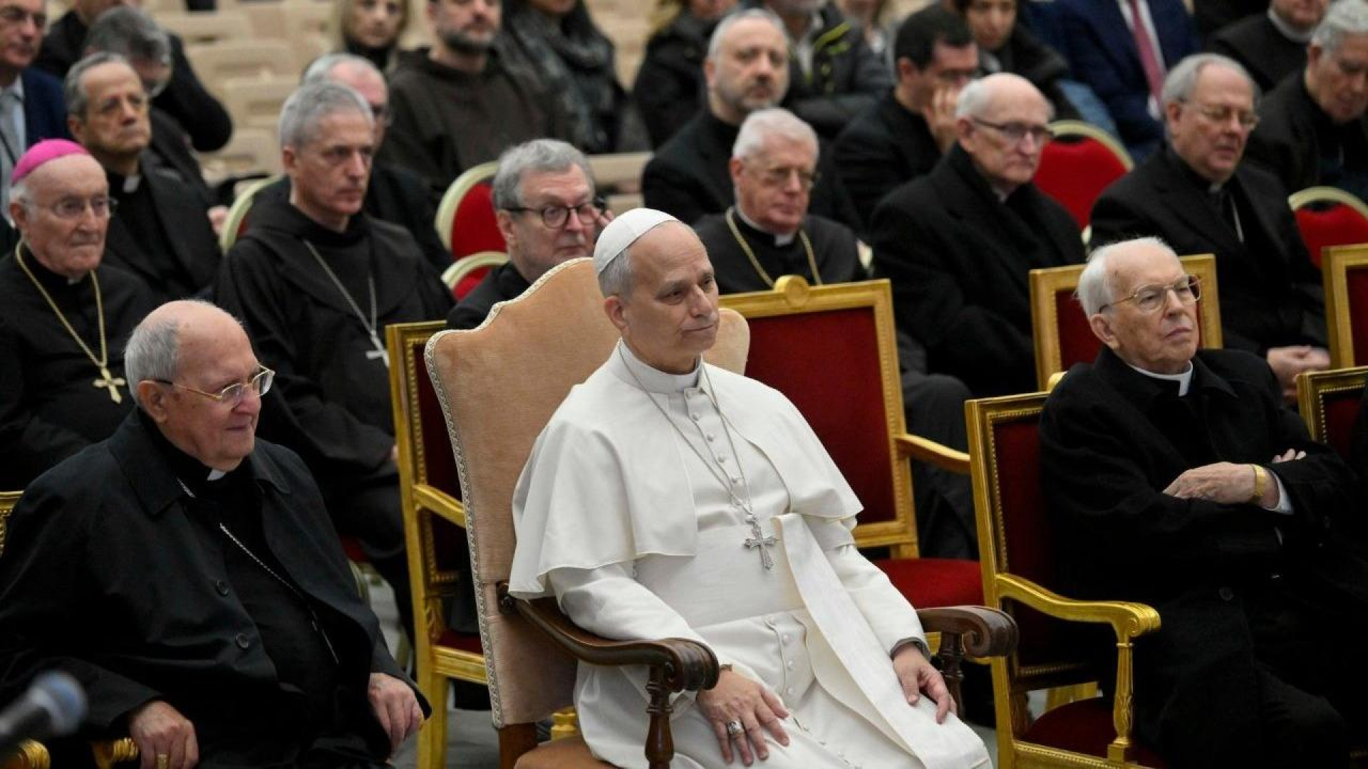 Pasolini, ante el Papa: "La paz nace de la valentía de hacerse humildes y renunciar a la violencia"