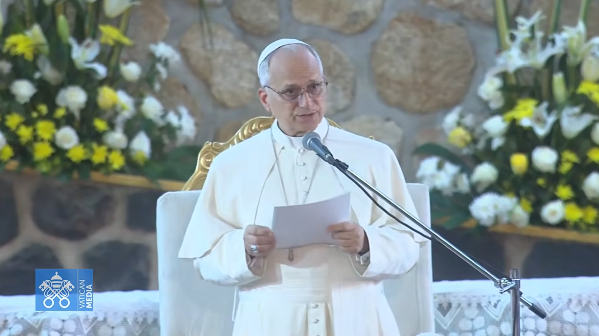 León XIV ensalza la labor de "una inmensidad de hermanos y hermanas solidarios" en un mundo que está siendo destruido por "unos pocos dominadores"