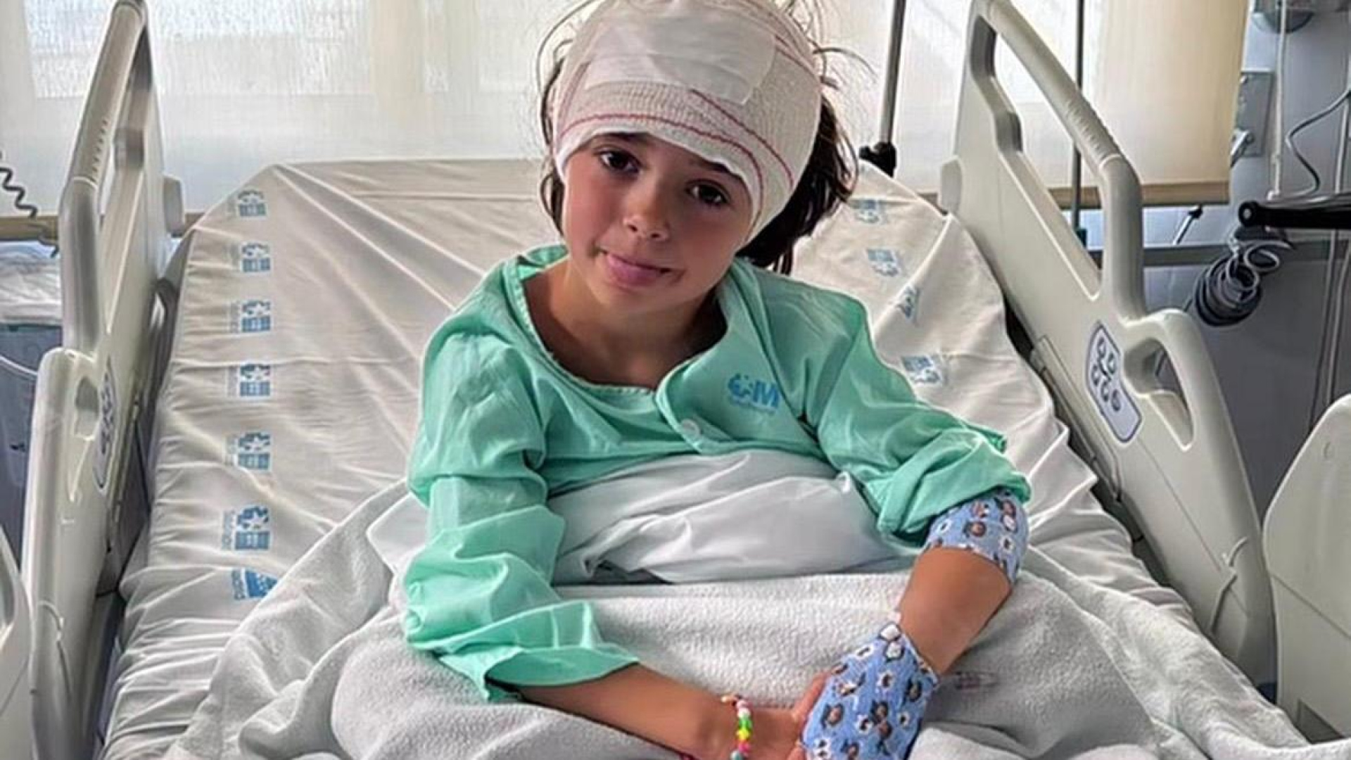 Jorge, padre de Martita, una niña con un tumor cerebral inoperable: "Ha venido para darnos una lección de vida"