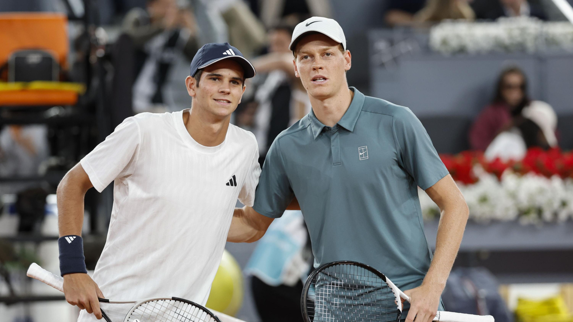 Un combativo Jódar cae en cuartos de final ante Sinner