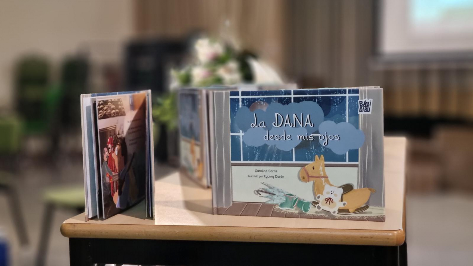 Una profesora de Massanassa convierte la tragedia de la dana en un cuento para sanar el miedo de los niños